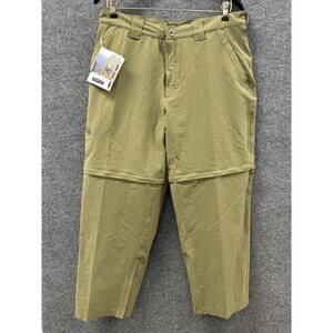 Exofficio Runamuck Pants Men’s Size 36 Convertible Olive Green New With Tag
